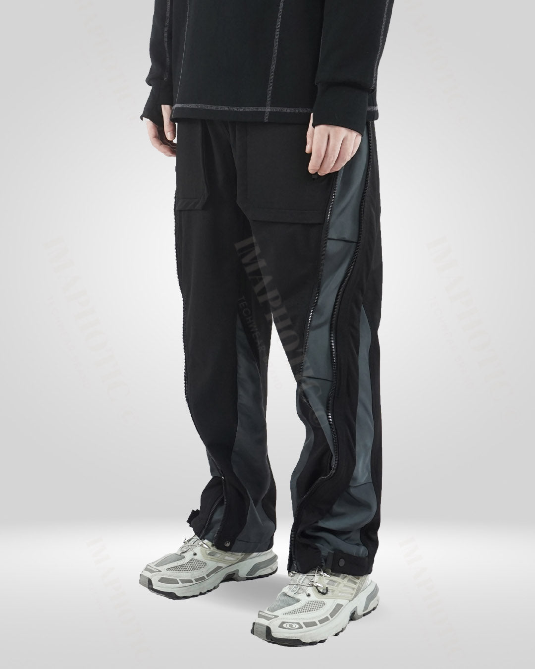 Pantalons Droits Élastiques Polyvalents