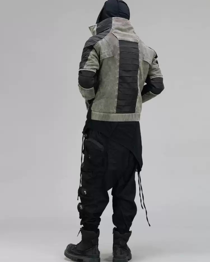 Veste Contrastée Élégante