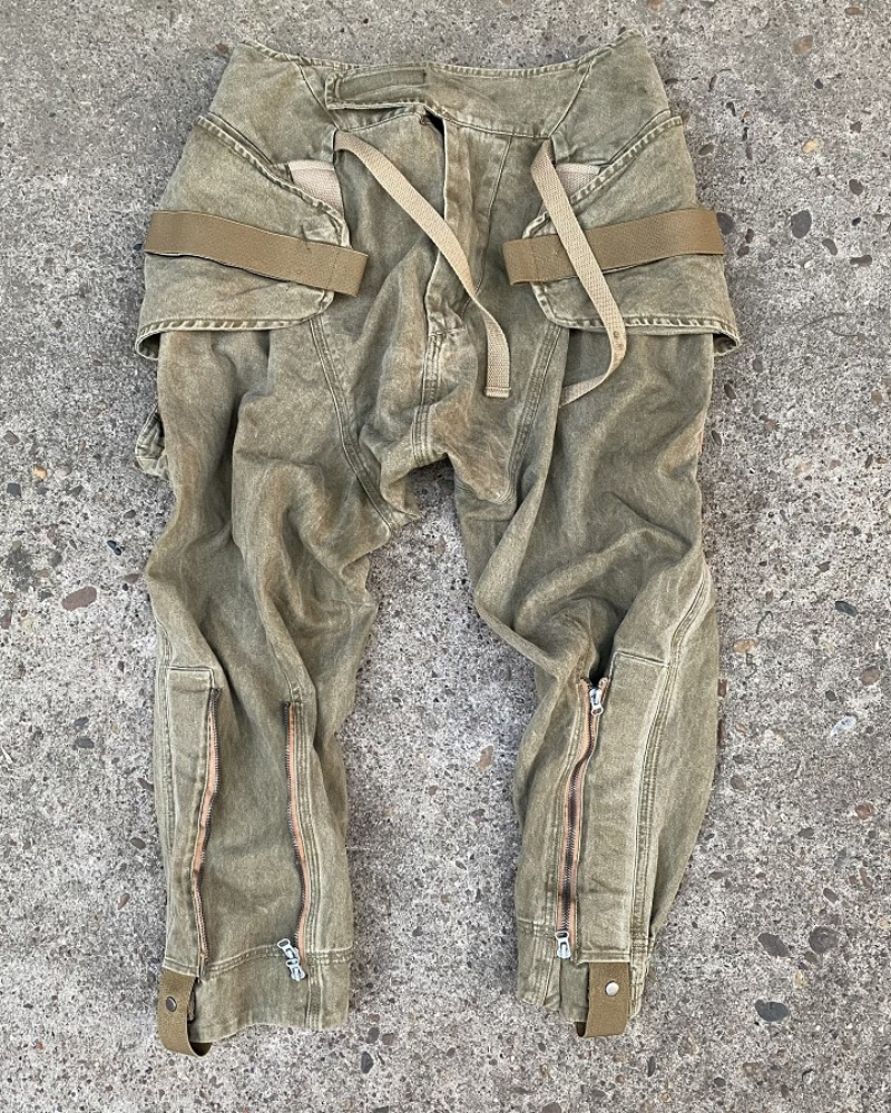 Pantalons Convertibles Chic Rétro