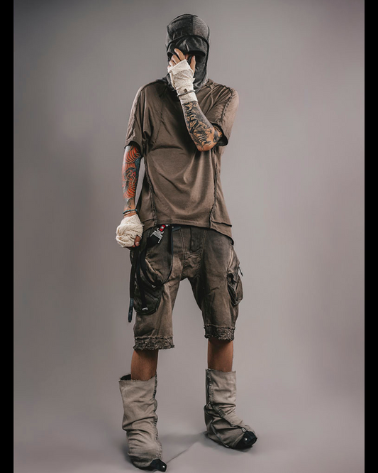 T-shirt Distressed Rebel Chic