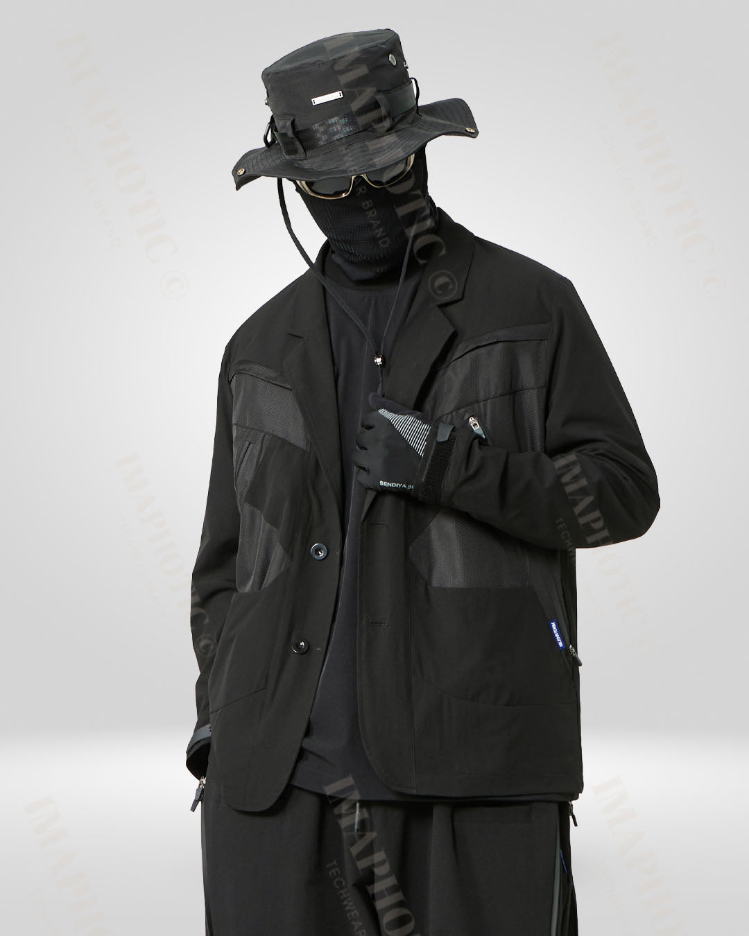 Veste Oversize Tactique en Bold