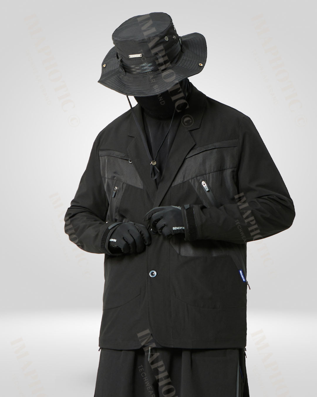 Veste Oversize Tactique en Bold
