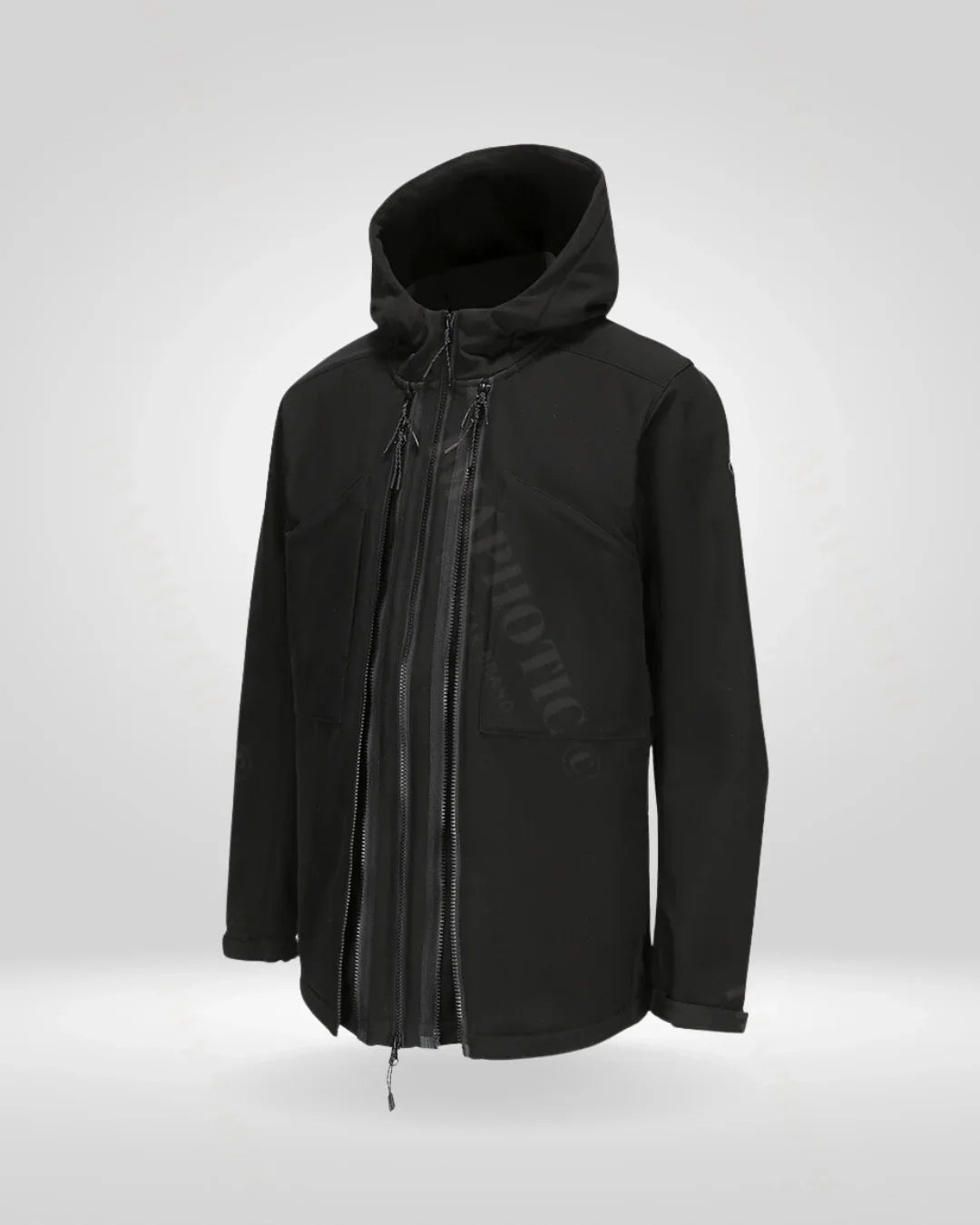 Veste Soft Shell Imperméable à Triple Zip