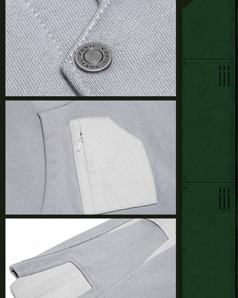 Hoodie Patchwork Fantôme Futuriste
