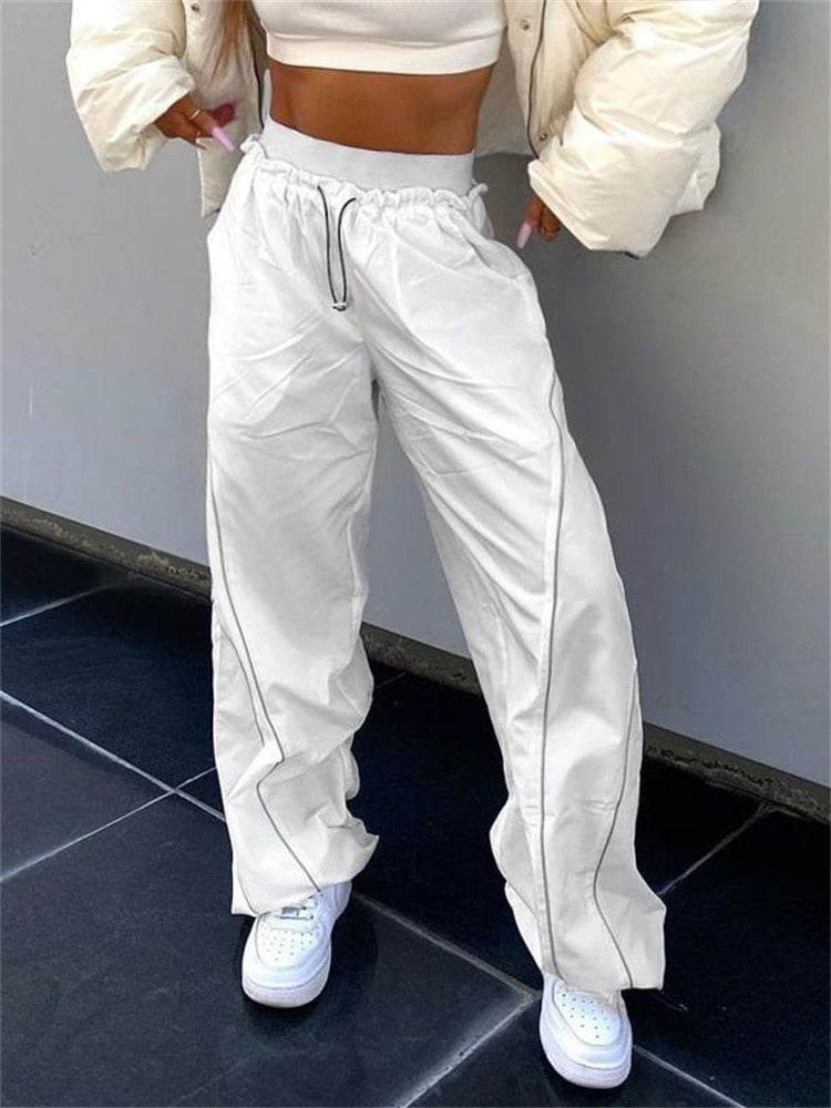 Pantalons de survêtement blancs
