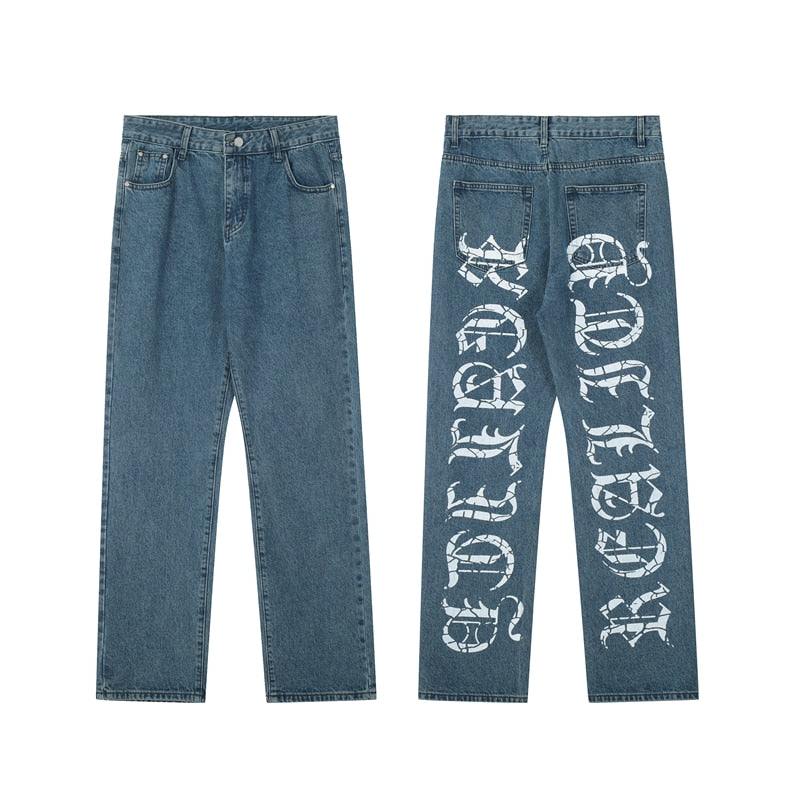 Pantalons Streetwear à Jambes Larges