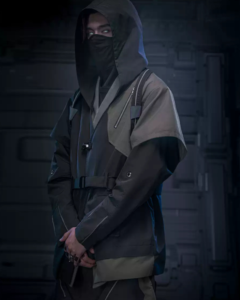 Veste Futuriste Shadow Blade