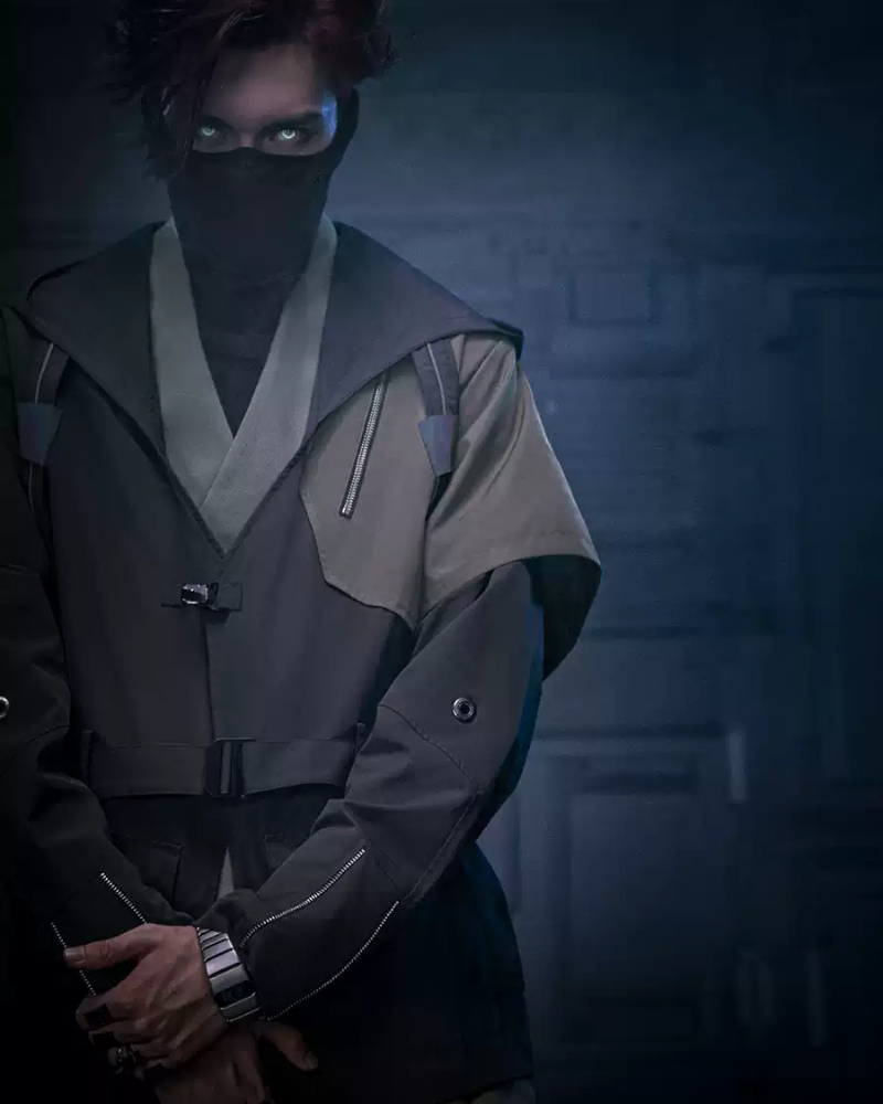 Veste Futuriste Shadow Blade