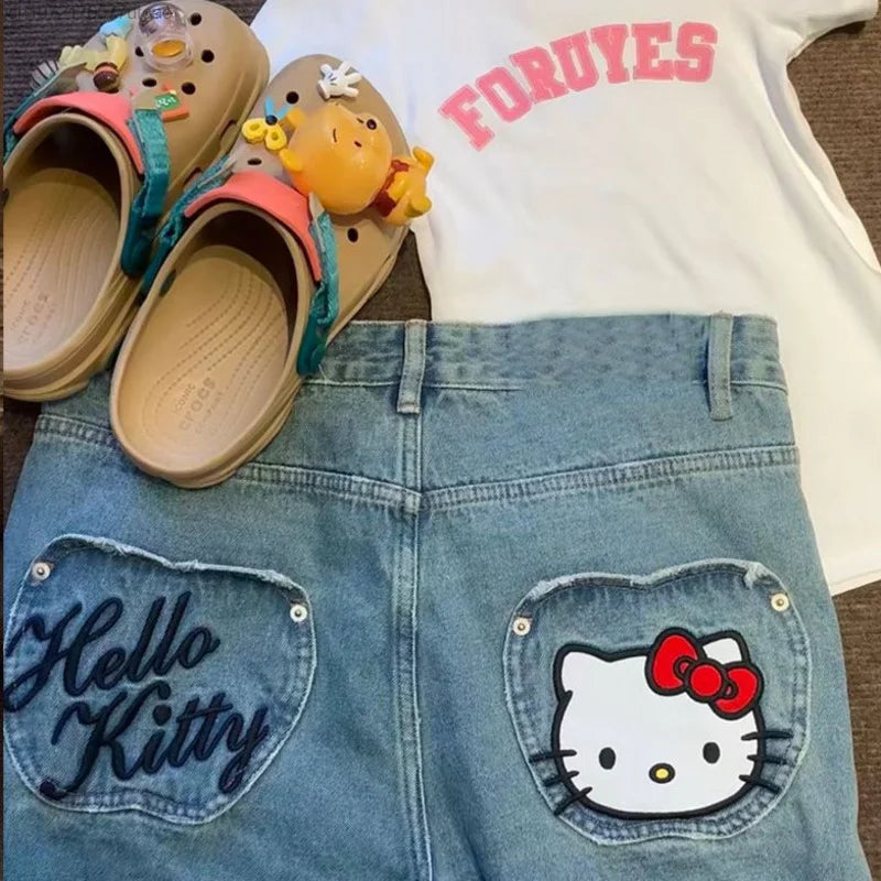 Jeans Hello Kitty Y2K