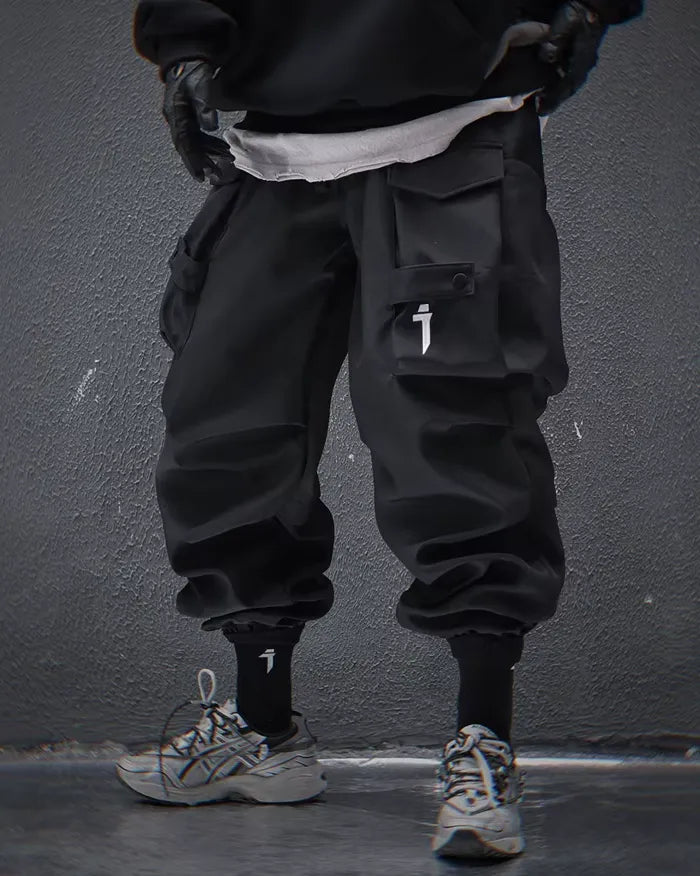 Pantalons Jogging Cargo Baggy Tendance