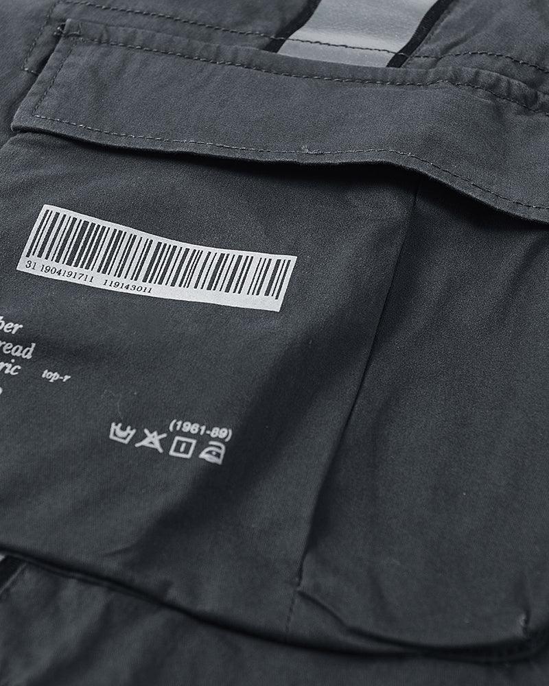 Shorts Cargo Réfléchissants Prêts pour l'Aventure