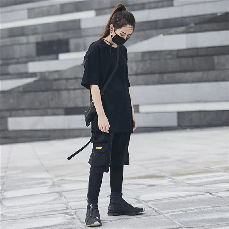 Shorts Cargo Noirs Stylés