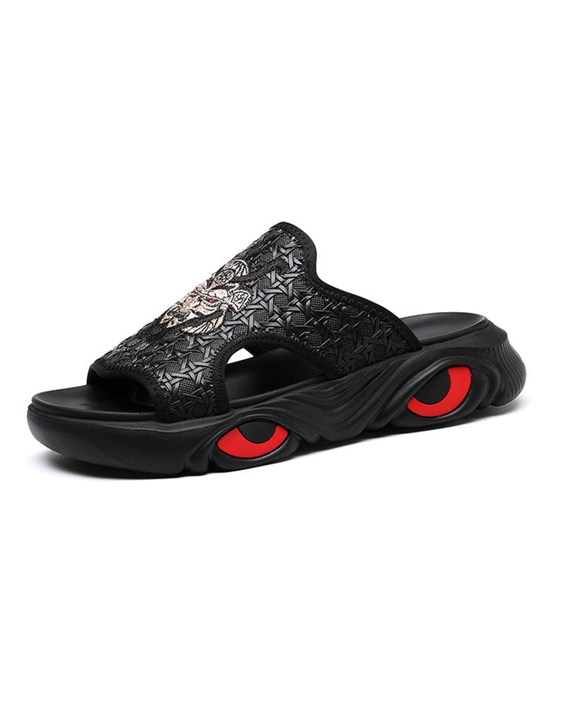 Pantoufles Chic en Noir