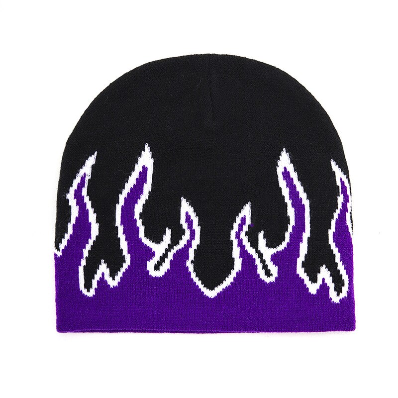 Bonnet Flamme - accessoire mode - Bonnet Flamme Unisexe pour un Style Urbain Unique
