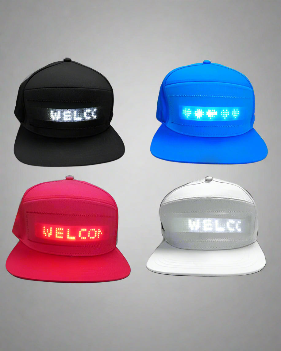 Casquette Néon Cyberpunk Personnalisée - néon - Casquette Néon Cyberpunk Personnalisable pour Tous les Styles