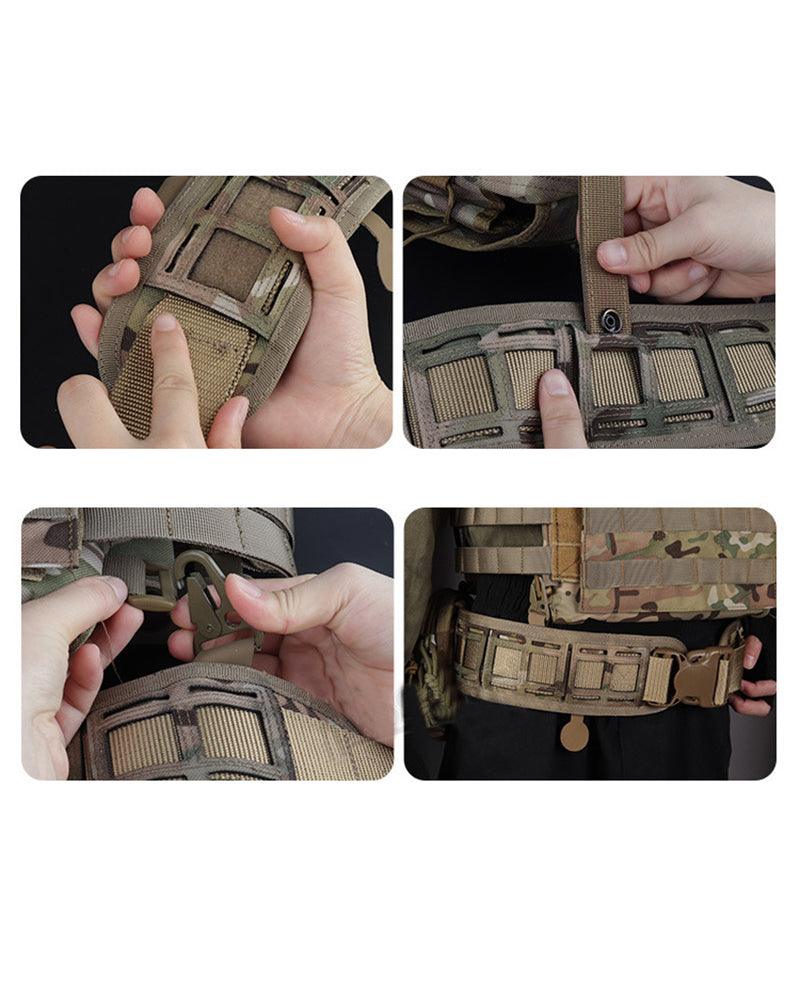 Ceinture Tactique Multifonctionnelle - ceinture ajustable - Ceinture Tactique Multifonctionnelle pour un Confort Optimal