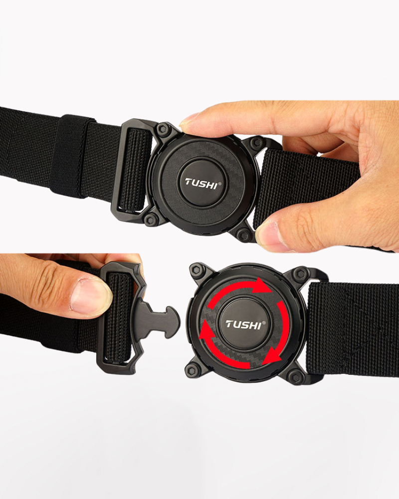 Ceinture Tactique Quick-Draw - ceinture nylon - Ceinture Tactique Quick-Draw pour Confort et Praticité