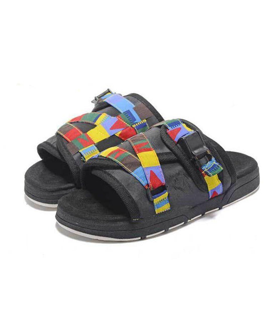 Chaussons Lounge Techwear Tranquilles - tissu maille premium - Chaussons Techwear Lounge en Tissu Maille Confortable