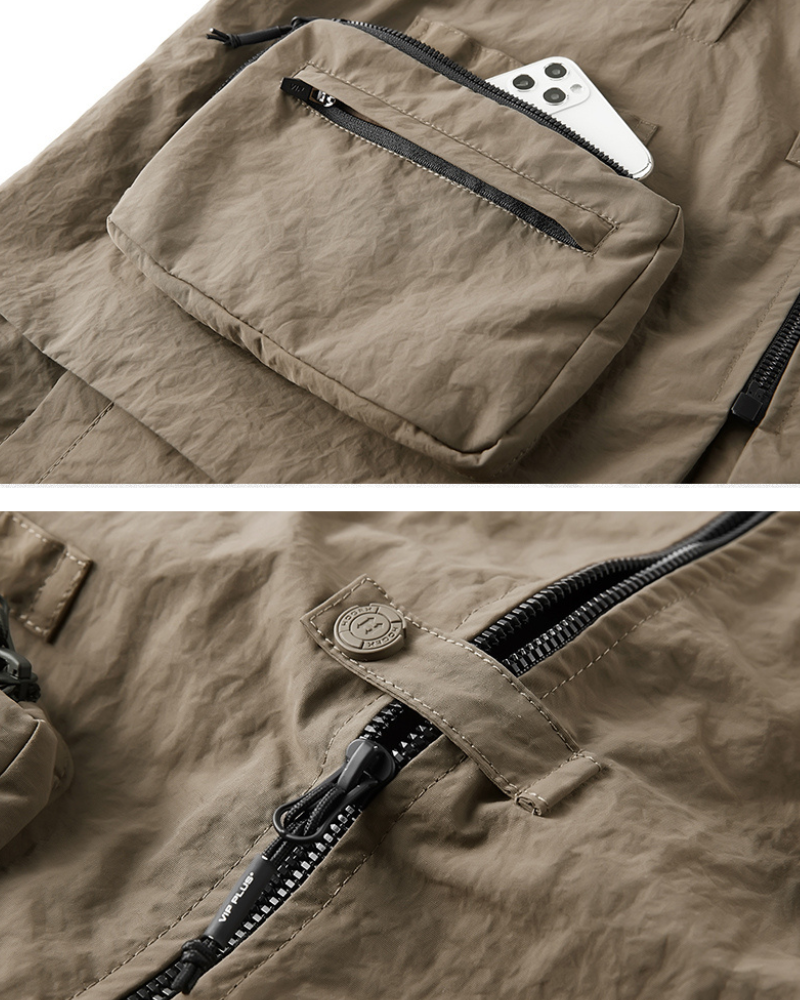 Chemise de Performance à Manches Courtes Adaptative - vêtements polyvalents - Chemise Adaptative à Manches Courtes pour un Style Élégant