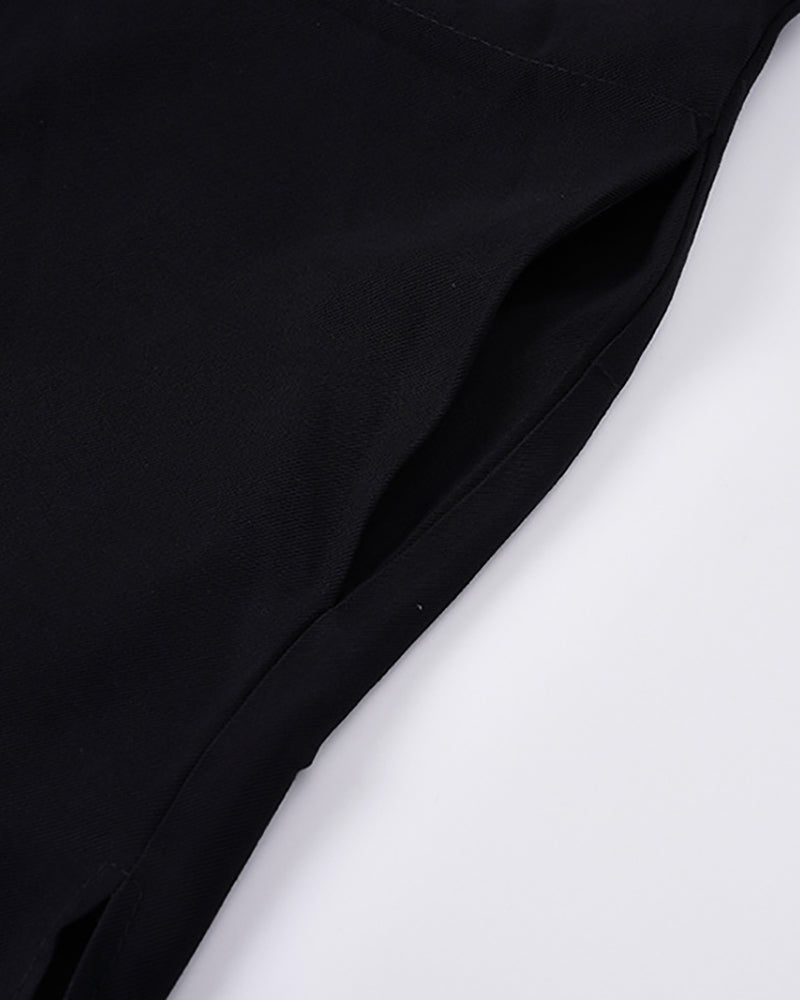 Chemise Relaxed Inspirée par la Technologie Élégante - style de rue - Chemise Streetwear Femme Confortable et Élégante