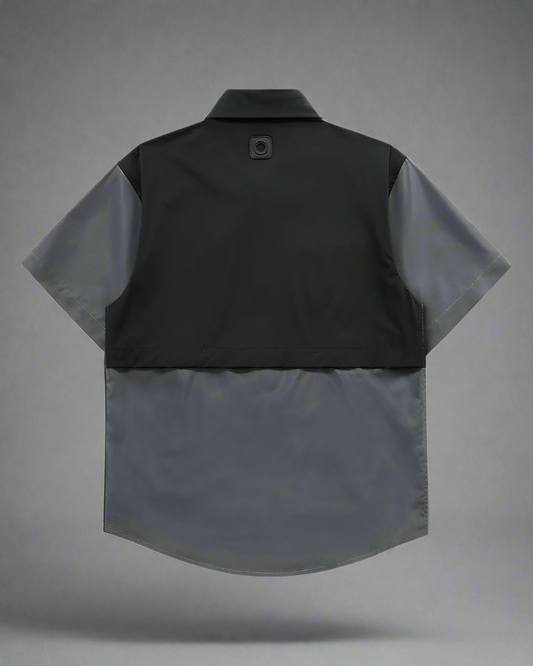 Chemise Utilitaire en Coloris Vifs - chemise techwear fonctionnelle - Chemise Utilitaire Coloris Vifs pour un Style Unique