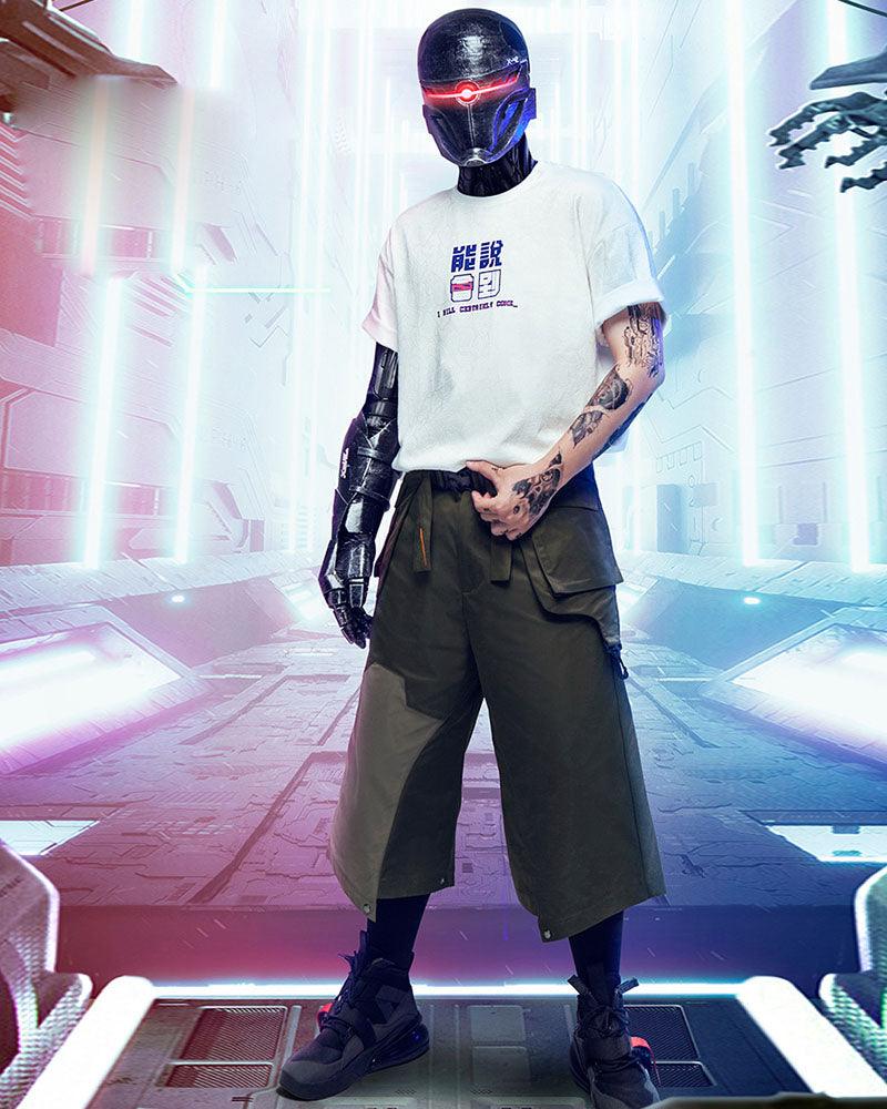 Pantalons de Style Ninja Futuriste