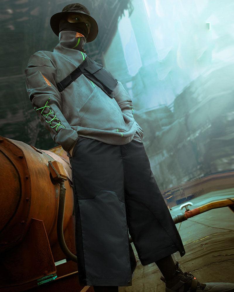 Pantalons de Style Ninja Futuriste