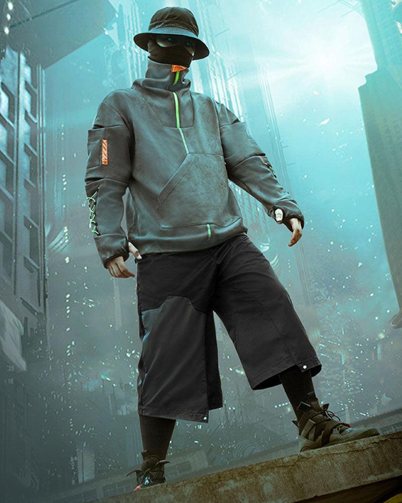 Pantalons de Style Ninja Futuriste