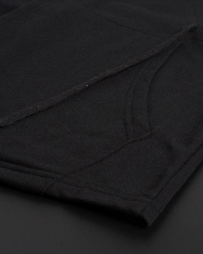 Cloak à Capuche Mystic Shadow - cyberpunk - Cloak à Capuche Noir Techwear pour un Style Unique