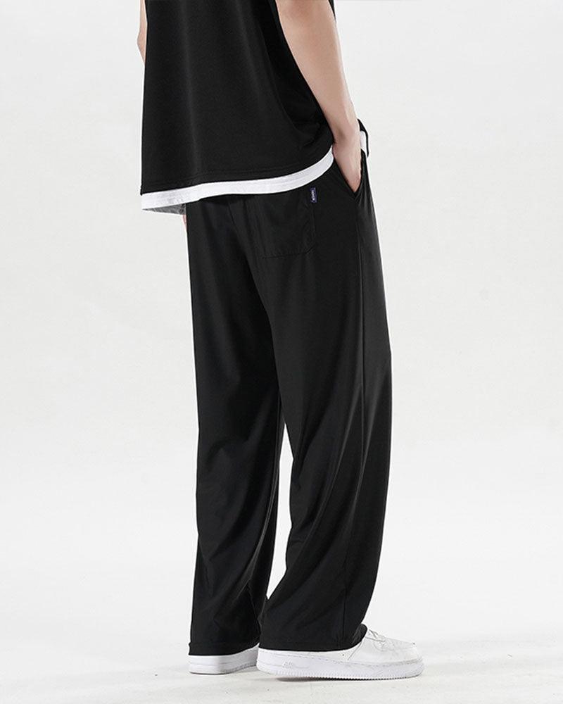 Pantalons à Jambe Large Chic Sans Effort