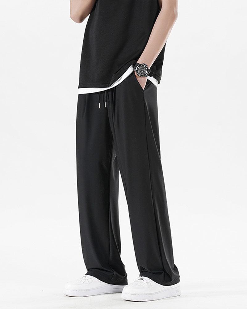 Pantalons à Jambe Large Chic Sans Effort