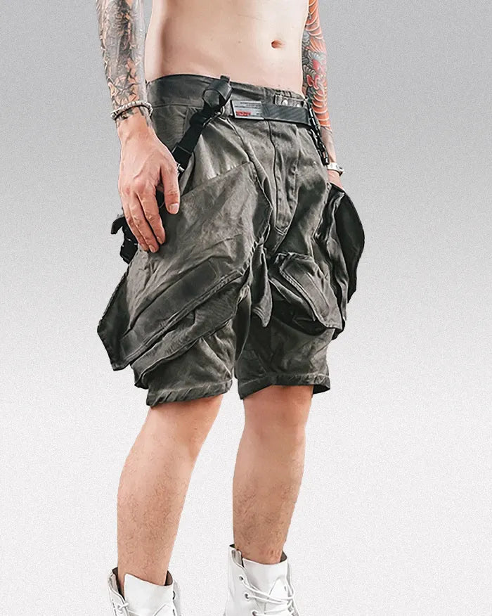 Shorts de Quête Cyberpunk Vibrants