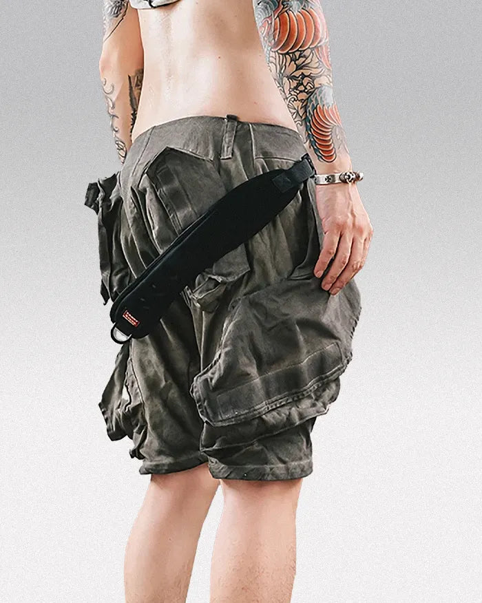 Shorts de Quête Cyberpunk Vibrants