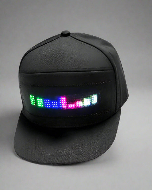 Casquette Néon Cyberpunk Personnalisée