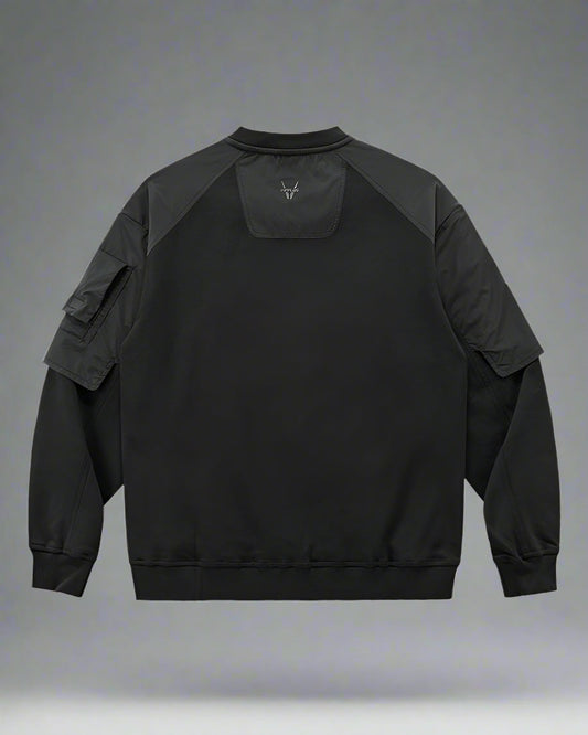 Design de Sweatshirt Moderne à Couches - sweatshirt - Sweatshirt Moderne à Couches Inspiré du Cyberpunk