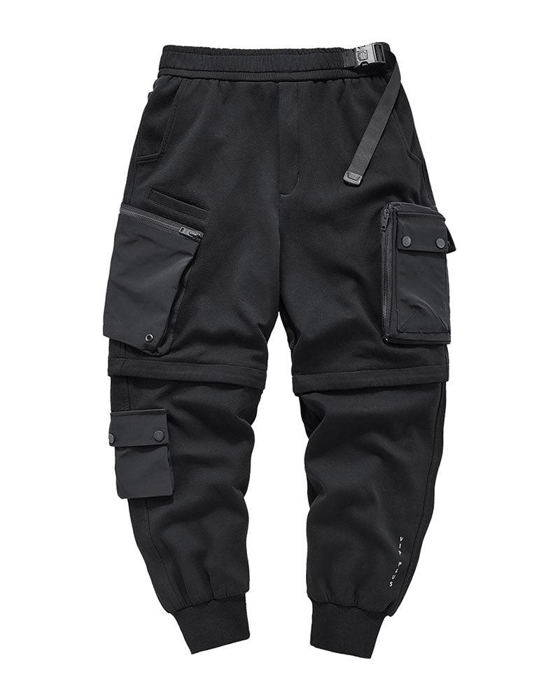 Pantalons Cargo Noirs Essentiels