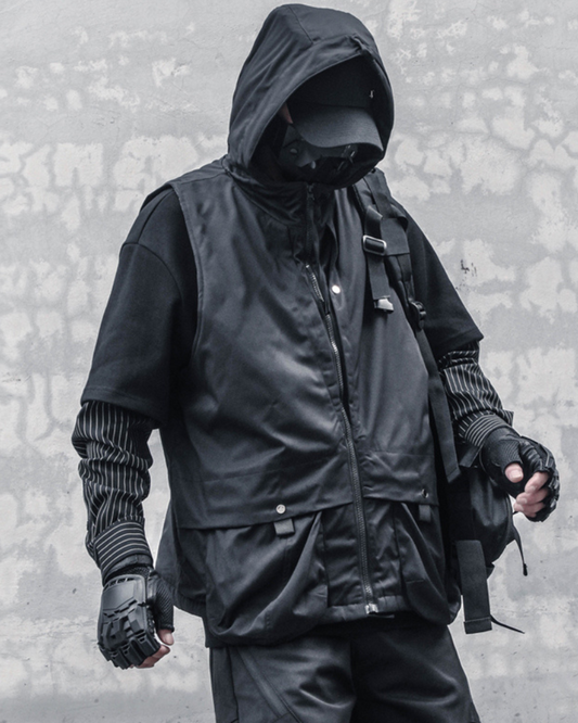 Gilet à Capuche Toutes Saisons - gilet d'hiver - Gilet à Capuche Toutes Saisons pour Temps Froid