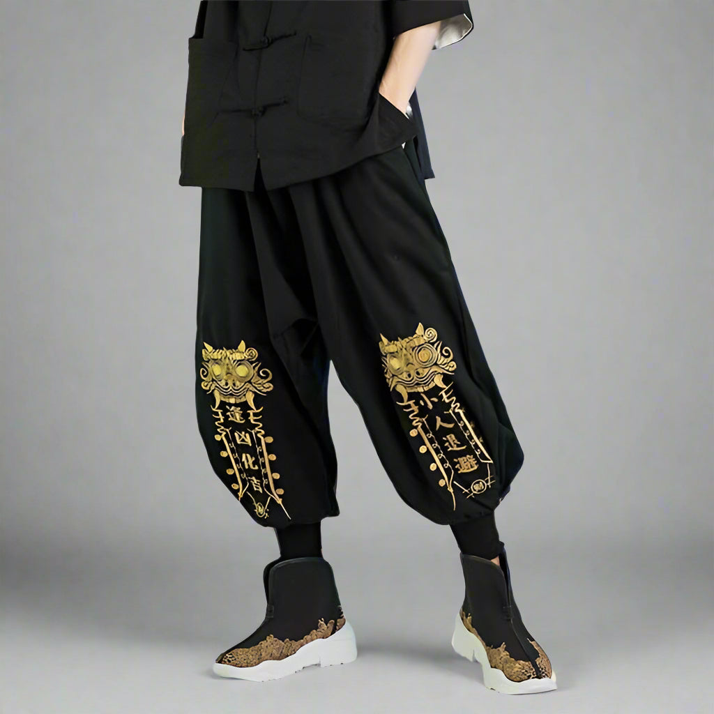 Pantalons Hakama Japonais Authentiques