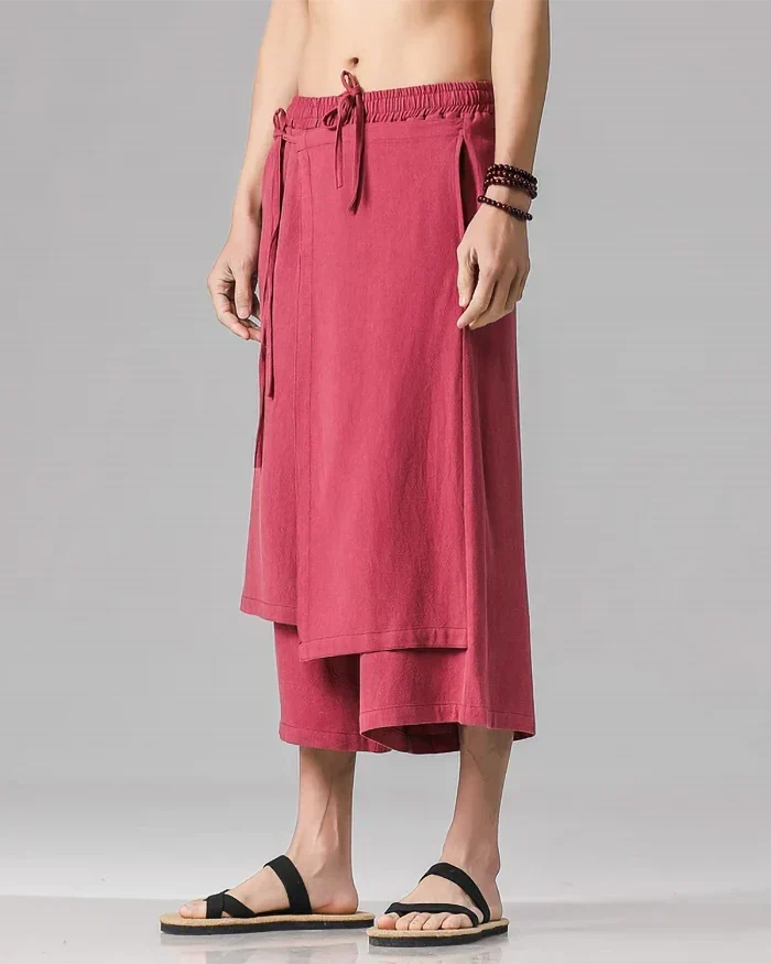 Pantalons Chic Style Hakama
