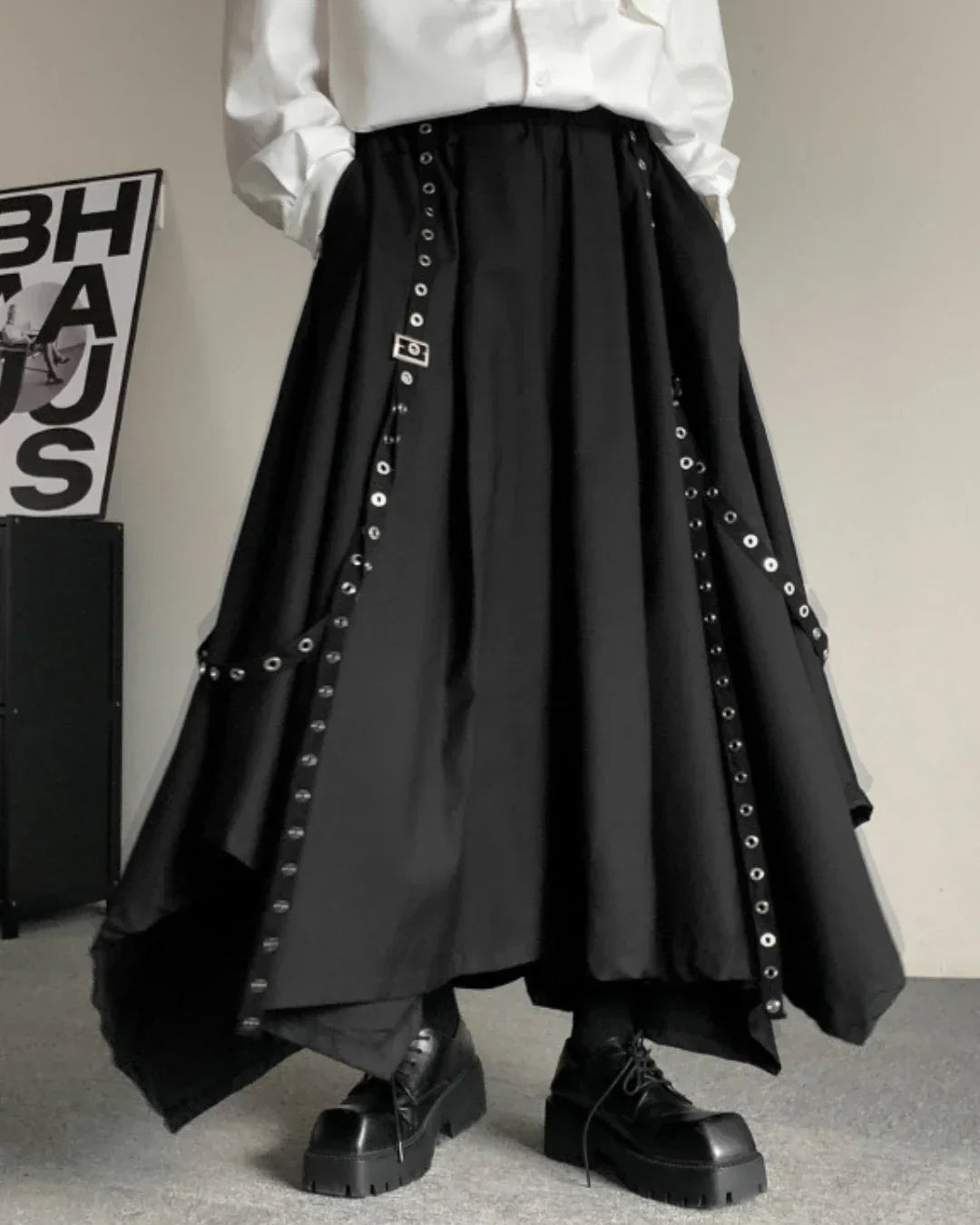 Pantalons Chic Inspirés du Hakama