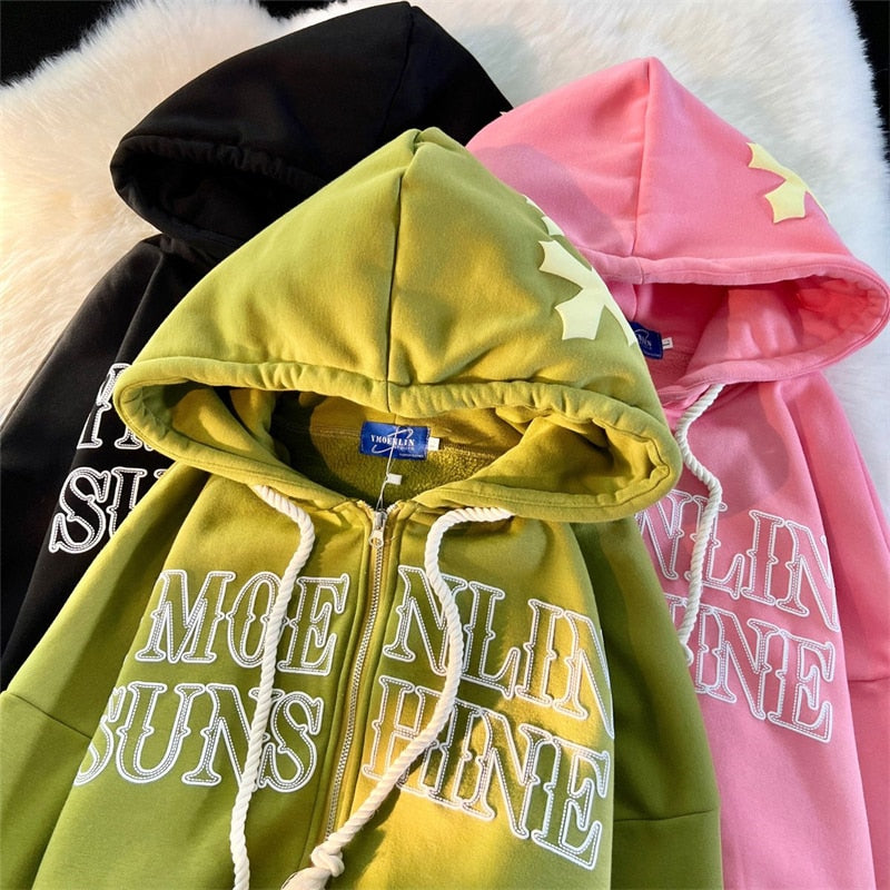Hoodie Aesthétique - mode unisexe - Hoodie Aesthétique au Style Rétro et Contemporain