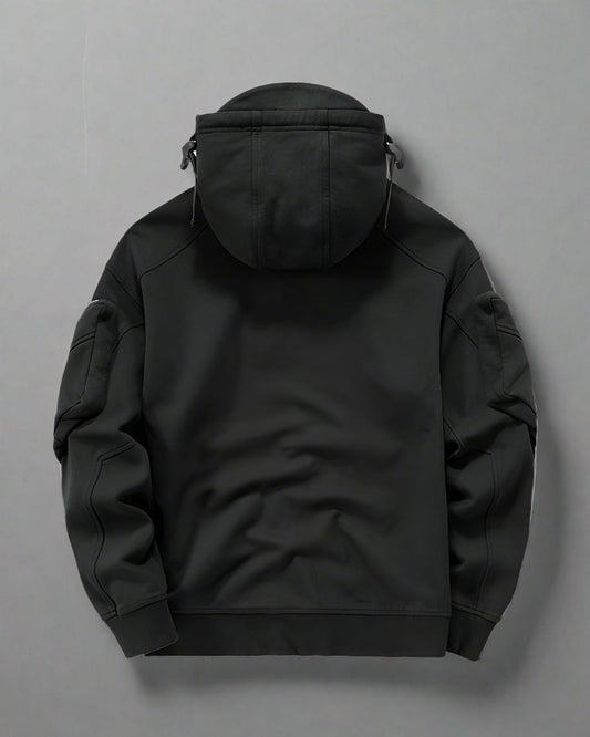 Hoodie Masque Tactique Confortable - hoodie techwear - Hoodie Tactique avec Masque Intégré pour Style Urbain