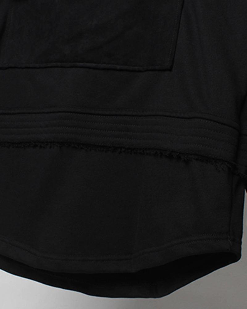 Hoodie Ninja Noir Discret - hoodie - Hoodie Ninja Noir pour un style urbain décontracté