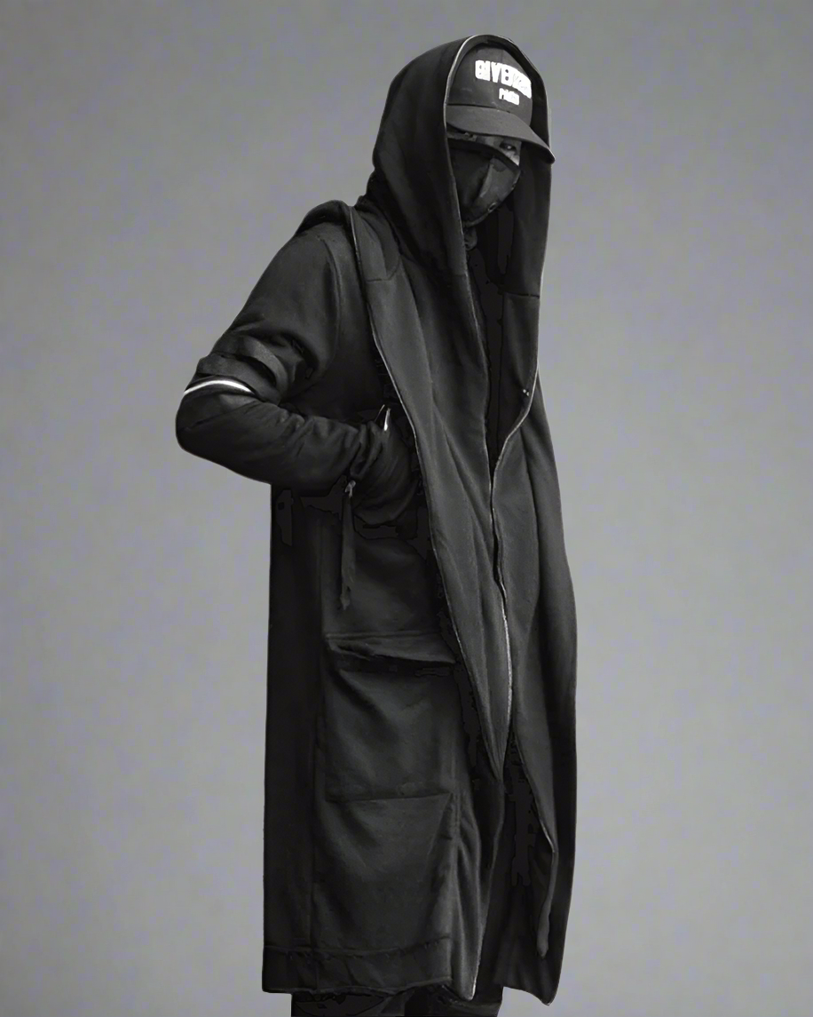 Manteau à Capuche Révolutionnaire à Deux Couches