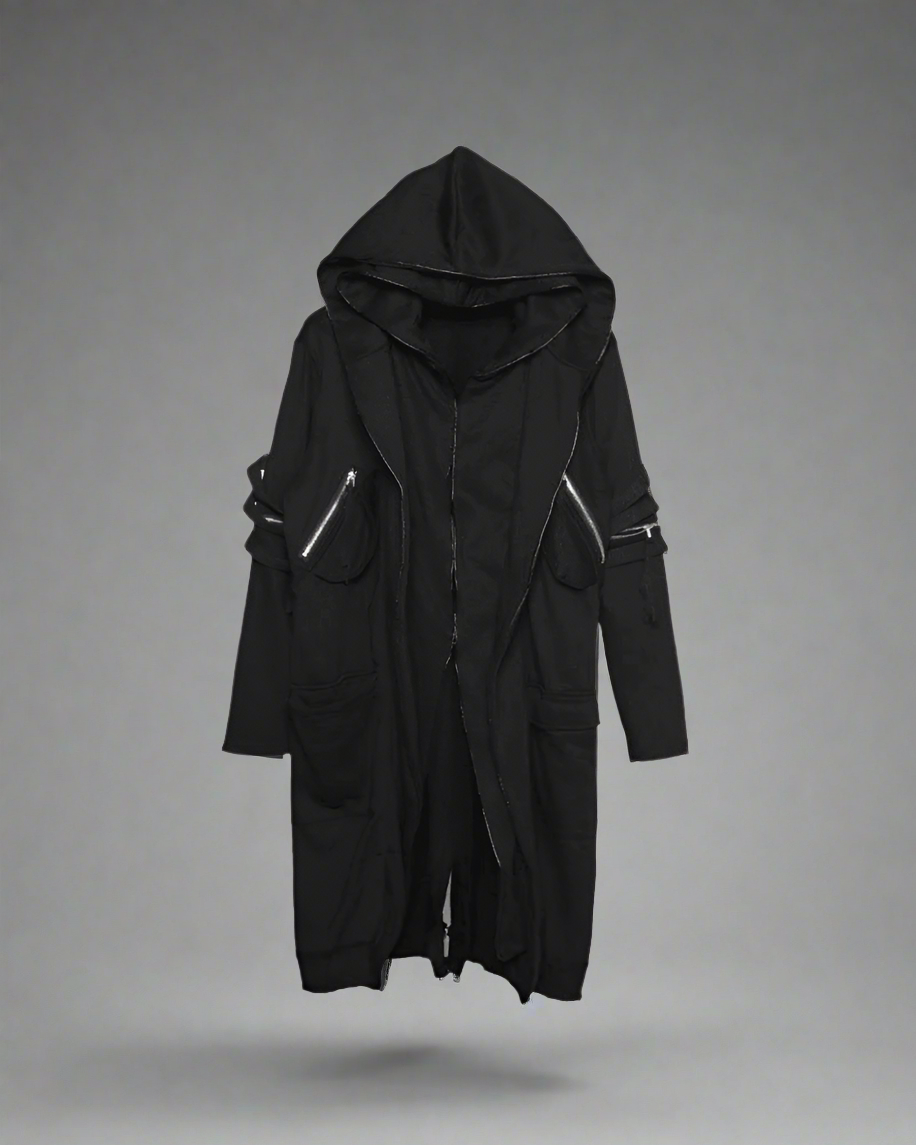 Manteau à Capuche Révolutionnaire à Deux Couches