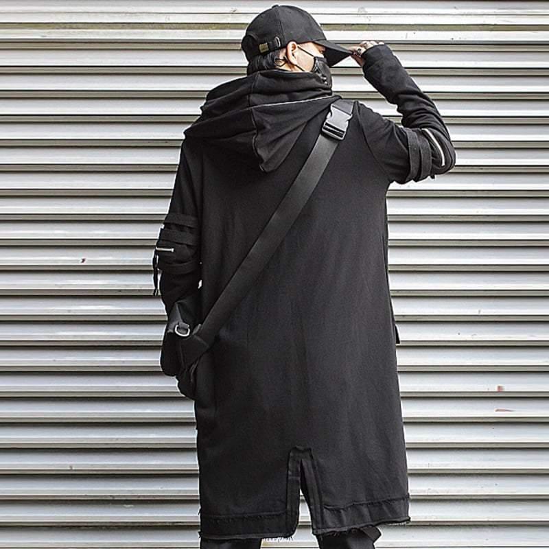 Manteau à Capuche Révolutionnaire à Deux Couches