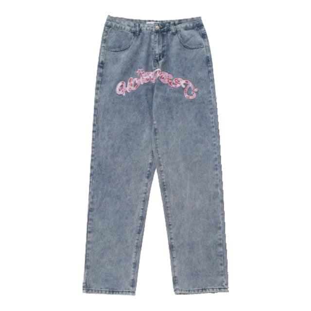 Jeans Graffiti - y2k - Jeans Baggy Graffiti pour un Style Streetwear Authentique