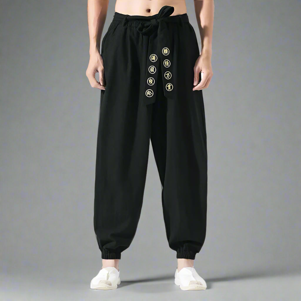 Pantalons Fluides Bohémiens Chic