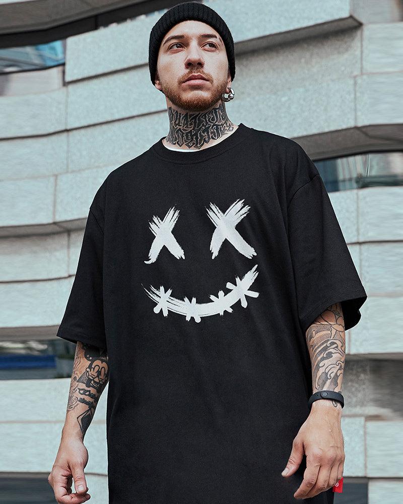 T-shirt graphique Smiley Relax