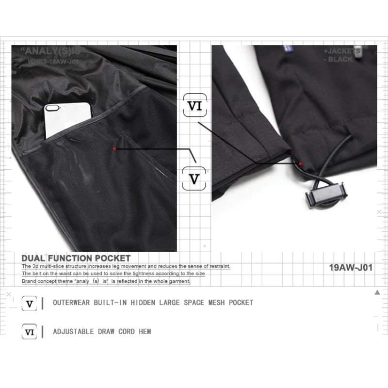 Veste Utilitaire Cyberpunk Dynamique